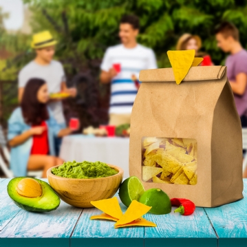 Tortilla Food Bag Clips - Pack of 4