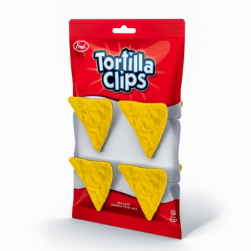 Tortilla Food Bag Clips - Pack of 4