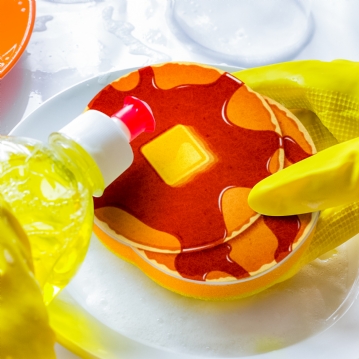 Breakfast - 3 Themed Scrub Sponges