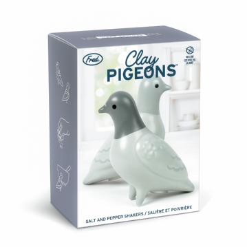 Clay Pigeons - Salt & Pepper Shakers
