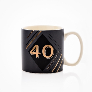 Special 40th Birthday Age Mug