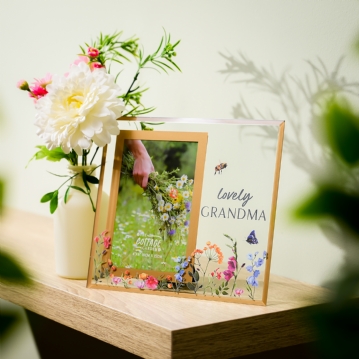 The Cottage Garden Grandma 4 x 6 Glass Frame