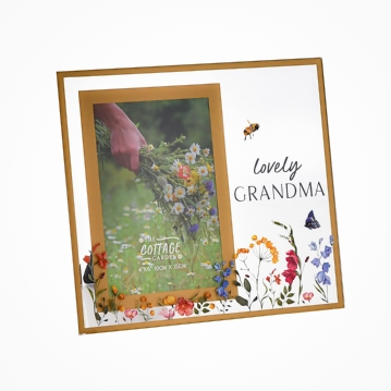 The Cottage Garden Grandma 4 x 6 Glass Frame