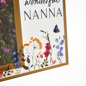The Cottage Garden Nanna 4 x 6 Glass Frame