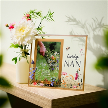 The Cottage Garden Nan 4 x 6 Glass Frame