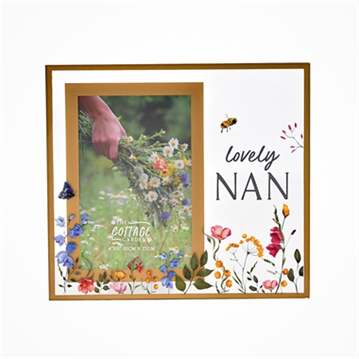 The Cottage Garden Nan 4 x 6 Glass Frame
