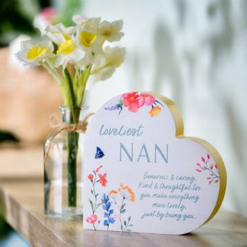 The Cottage Garden Nan 3D Heart
