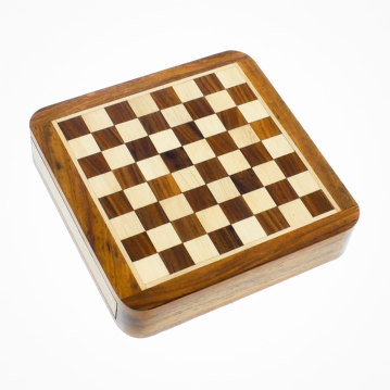 Harvey Makin Magnetic Chess Board with Drawer