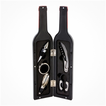 Harvey Makin Bar Set Wine Bottle Shape Corkscrew Set