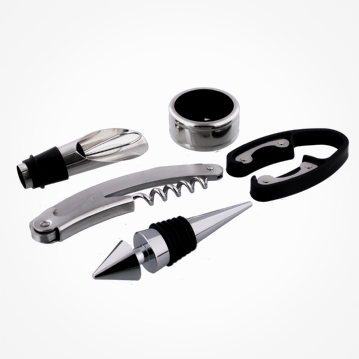 Harvey Makin Bar Set Wine Bottle Shape Corkscrew Set