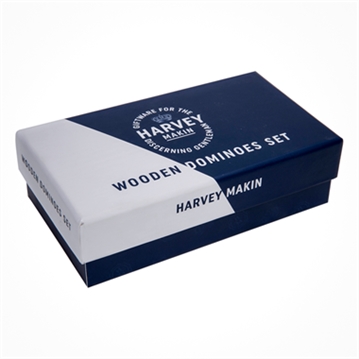 Harvey Makin Dominoes In Wooden Box