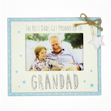 Promoted To Grandad 6 x 4 Photo Frame