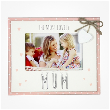 Most Lovely Mum 6 x 4  Photo Frame