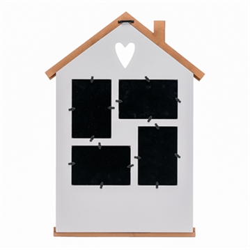 "Our Family" Collage House Shaped Photo Frame