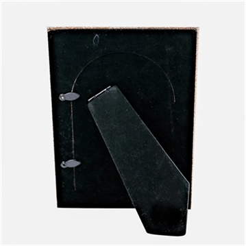 White Floral Glass Arch Photo Frame - 5" x 7"