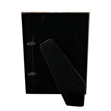 White Floral Glass Arch Photo Frame - 8" x 10"