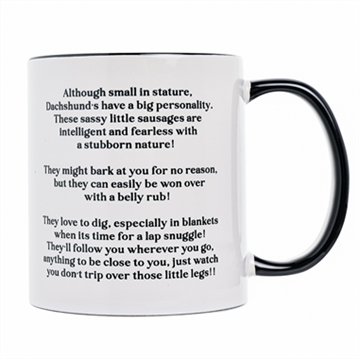 Best of Breed Dachshund Mug