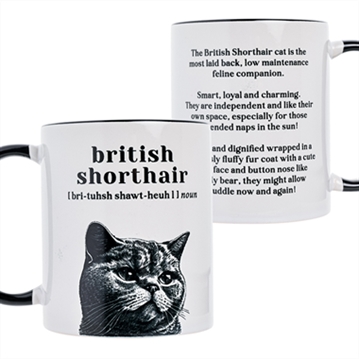Best of Breed Shorthair Cat Mug
