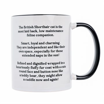 Best of Breed Shorthair Cat Mug
