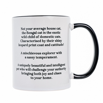 Best of Breed Bengal Cat Mug