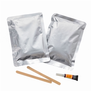 White Triple Baby Photo Frame & Casting Kit