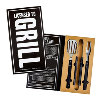 Santa Barbara BBQ Accessories Gift Set
