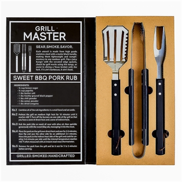 Santa Barbara BBQ Accessories Gift Set