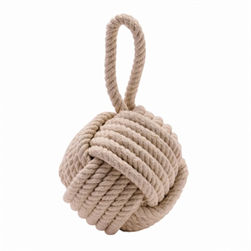 Natural Cotton Circular Rope Door Stopper
