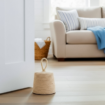 Natural Cotton Rope Door Stopper