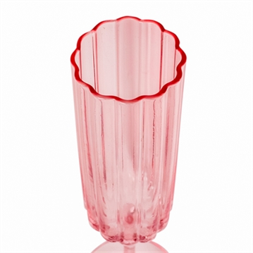 Set of 2 Scalloped Champagne Flutes