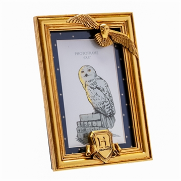 Warner Bros Harry Potter Alumni Gold Hedwig Photo Frame