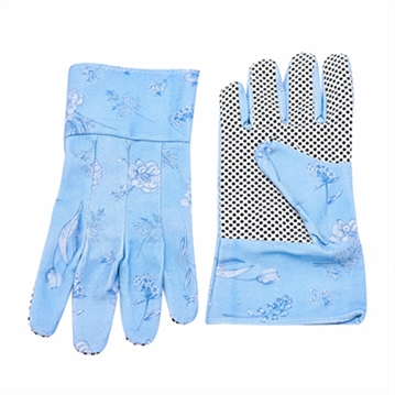 Floral Trowel & Gloves Set