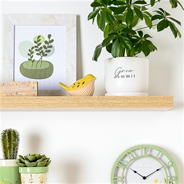 "Grow Damn It" Ceramic Plant Pot