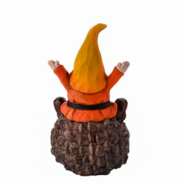 Autumn Gonk Sat on a Pinecone