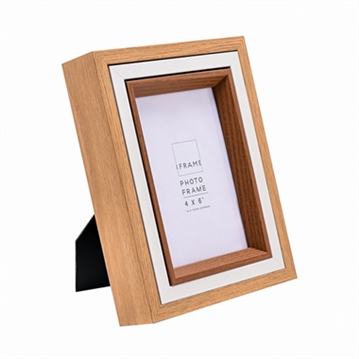 Set of 3 x Contemporary Photo Frames - 3 Colours