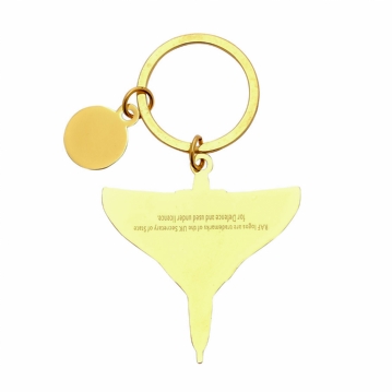 RAF Vulcan Enamel Keyring