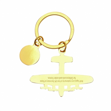 RAF Lancaster Enamel Keyring