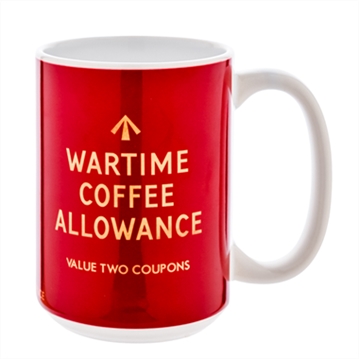 Civil Defence "Biscuit Warden On Duty" Mug