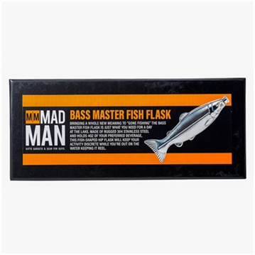 Bass Master Fish Hip Flask