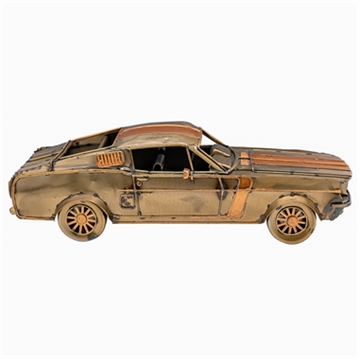 Decorative Racing Car Metal Ornament