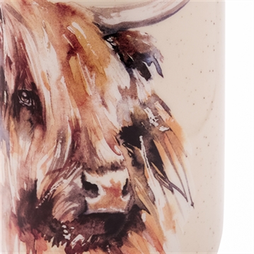 Meg Hawkins Highland Cow Ceramic Vases