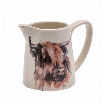 Meg Hawkins Highland Cow Ceramic Jug