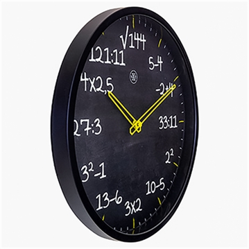 Maths Wall Clock