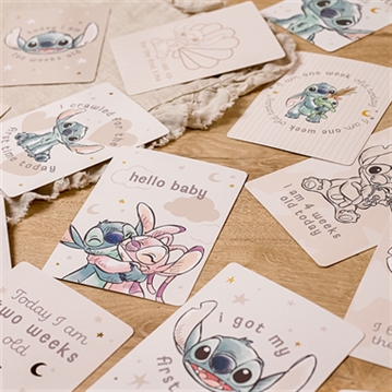 Stitch Baby Milestone Cards