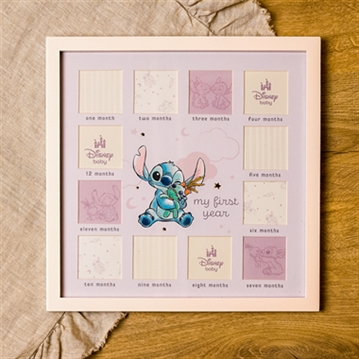 Stitch Baby First Year Frame