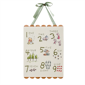 Disney Winnie The Pooh Counting Plaque