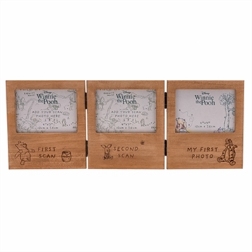 Disney Winnie The Pooh Folding Multi Aperture Scan Frame