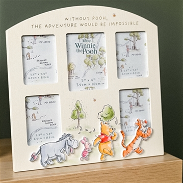 Disney Winnie The Pooh Multi Aperture Photo Frame