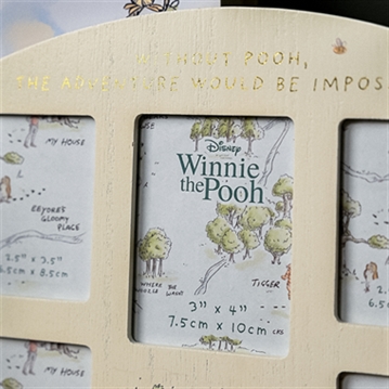 Disney Winnie The Pooh Multi Aperture Photo Frame