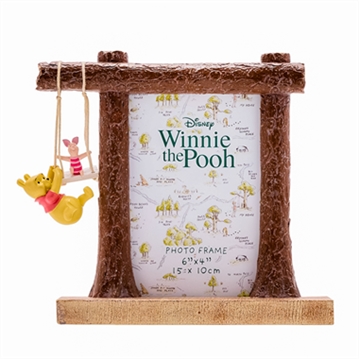 Disney Winnie The Pooh & Piglet Swing Photo Frame